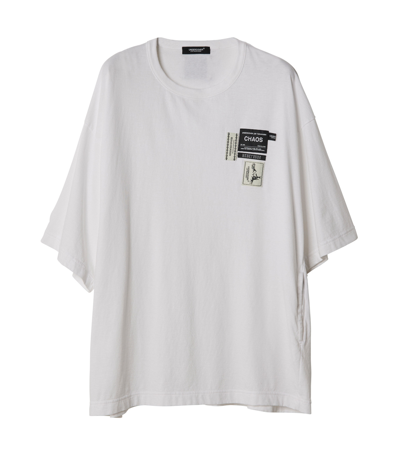 アンダーカバー - UNDERCOVER | T-SHIRT with PATCHES-White-3の通販