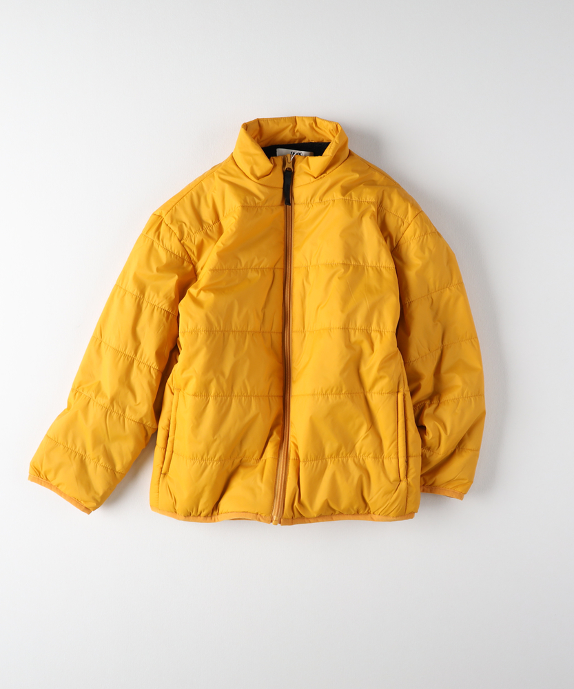 洗濯機で洗えてお手入れがラク】スタンドネック裏ボア中綿ジャケット