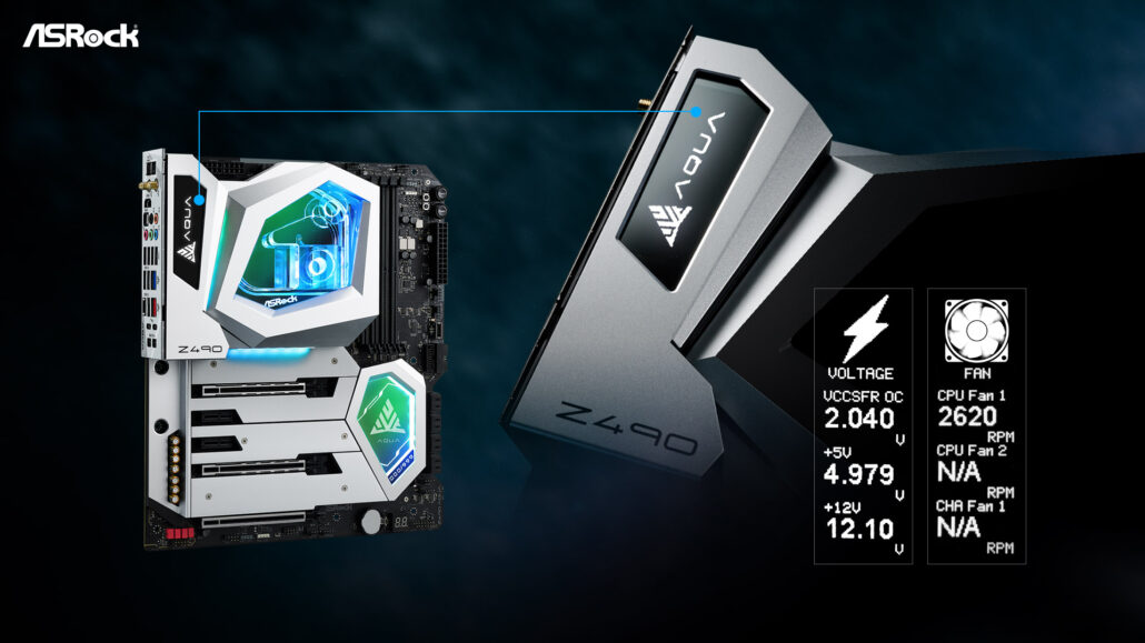 ASRock Unveils Its Flagship Z490 Motherboard: Z490 AQUA