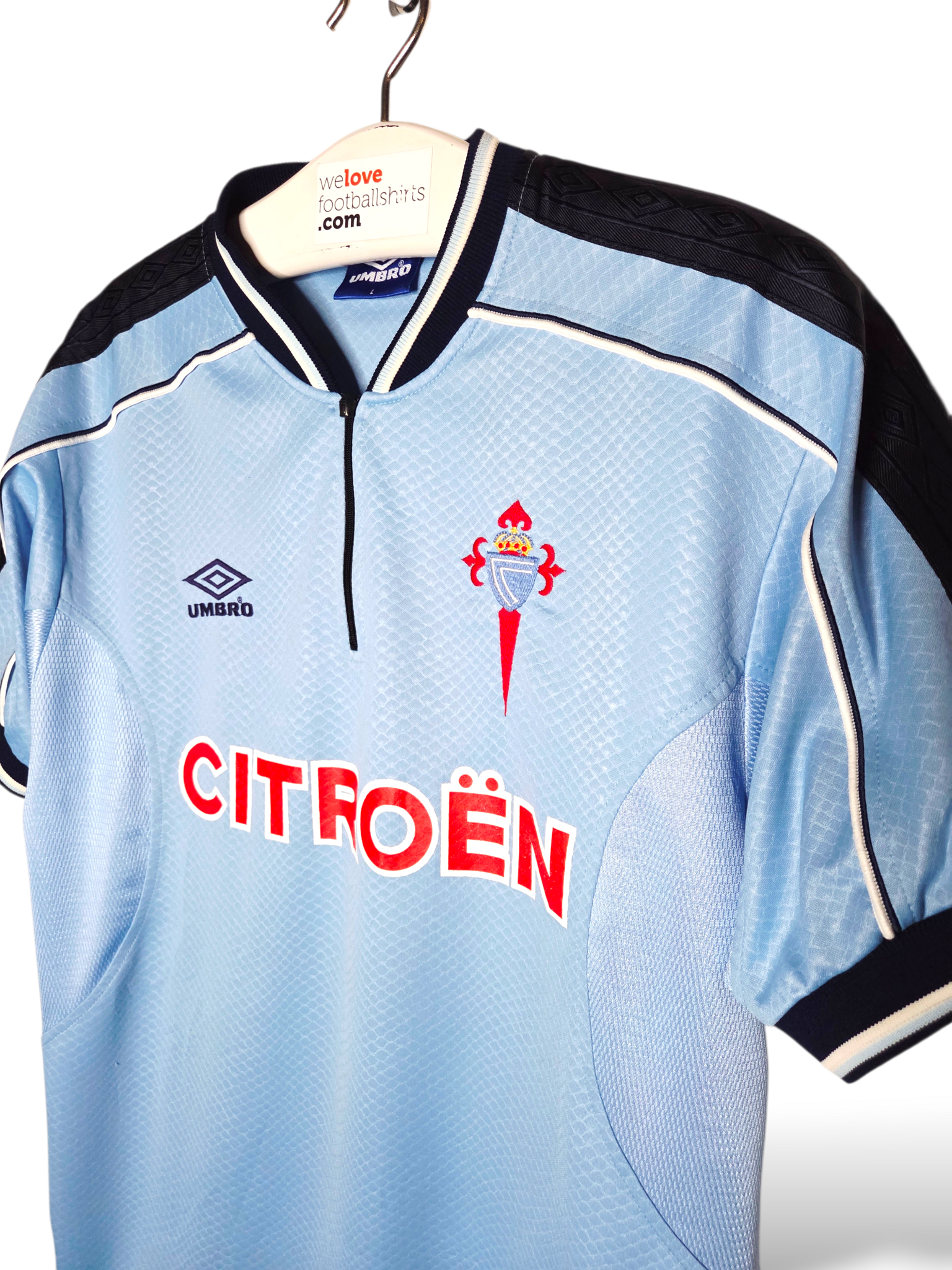 Retro vintage football shirt RC Celta de Vigo 1999/01