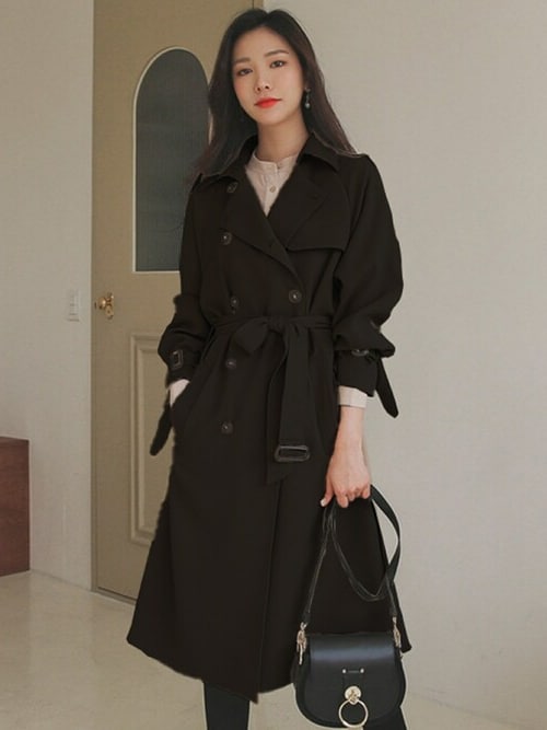 レディース ウエストマークトレンチコート（トレンチコート）｜DAY