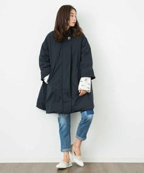 YOSOOU（ヨソオウ）の「【粧う/YOSOOU/ヨソオウ】Cloak Coat（ダウン