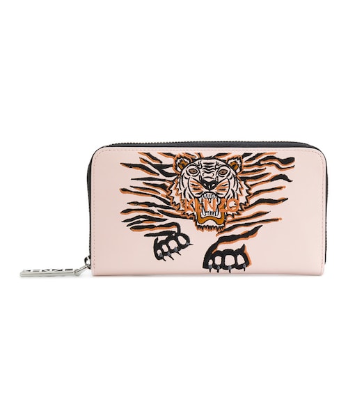 KENZO（ケンゾー）の「Kenzo - ファスナー長財布 - women - レザー
