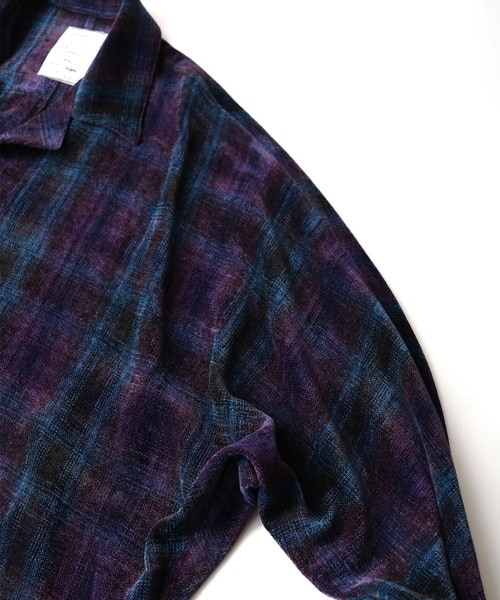 SHAREEF（シャリーフ）の「モルチェックドルマンシャツ（）」 - WEAR