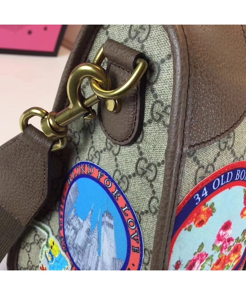 GUCCI（グッチ）の「Gucci/Supreme Courrier グッチ ボストンバッグ