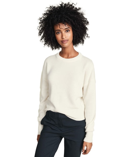 theory（セオリー）の「Theory Cashmere Drop Shoulder Crew Sweater