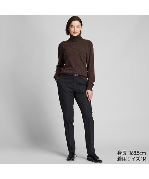 UNIQLO（ユニクロ）の「カシミヤタートルネックセーター（長袖