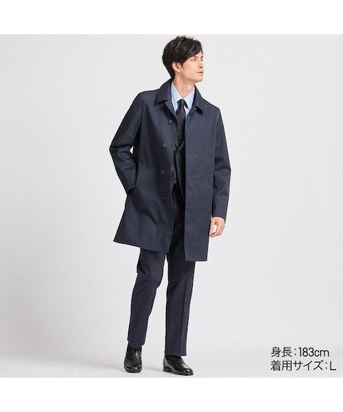 UNIQLO（ユニクロ）の「ブロックテックステンカラーコート（その他