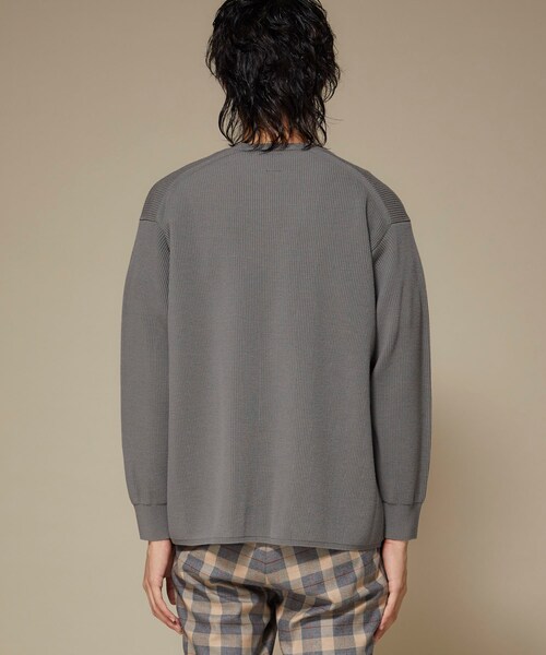 BATONER（バトナー）の「ハードツイストウールカーディガン（）」 - WEAR