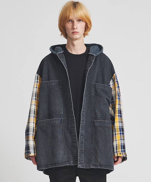N.HOOLYWOOD（N.ハリウッド）の「HOODED BLOUSON（CHECK）（その他