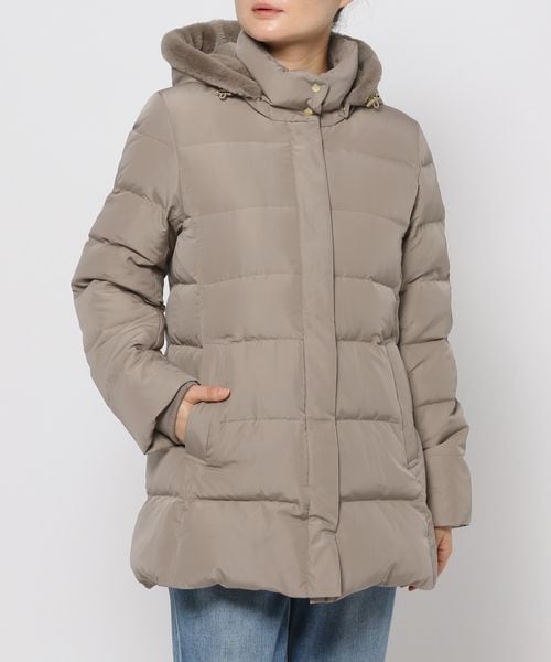 GLOBAL WORK（グローバルワーク）の「ウツクシルエット撥水ダウン