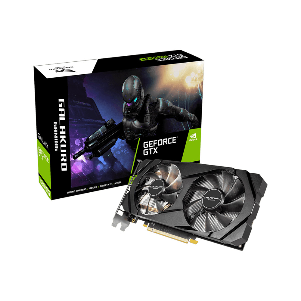 玄人志向 クロウトシコウ GG-GTX1660SP-E6GB/DF GALAKURO GAMING