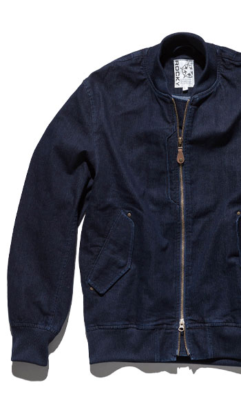 在庫限り】ROCKY デニムMA-1ジャケット(34-RJ0907) | 株式会社ボン