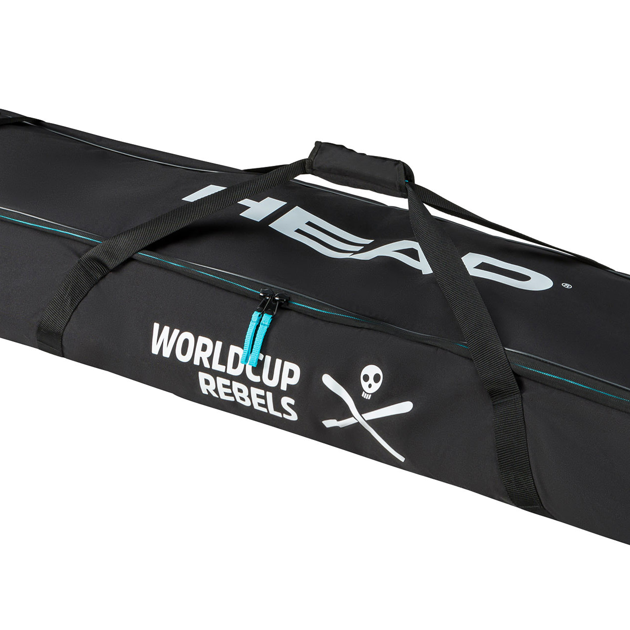 Head Rebels Double Skibag 203 cm black/white/speed blue | XSPO