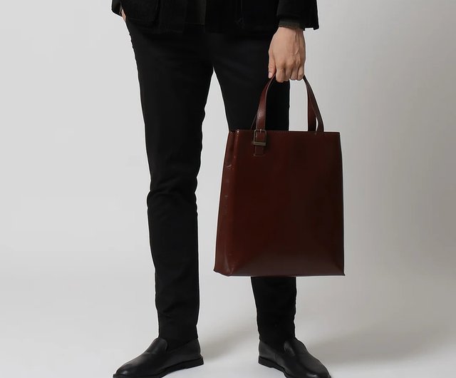 台湾 Bright V トート - クラシックブラウン motherhouse-tw - Pinkoi