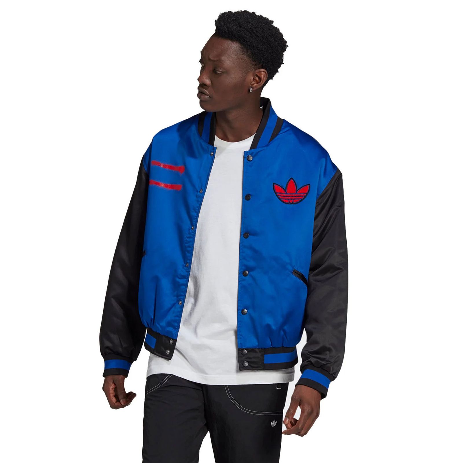 Adidas Originals RUN D.M.C. Varsity 80s Hollis NY Hip Hop Bomber
