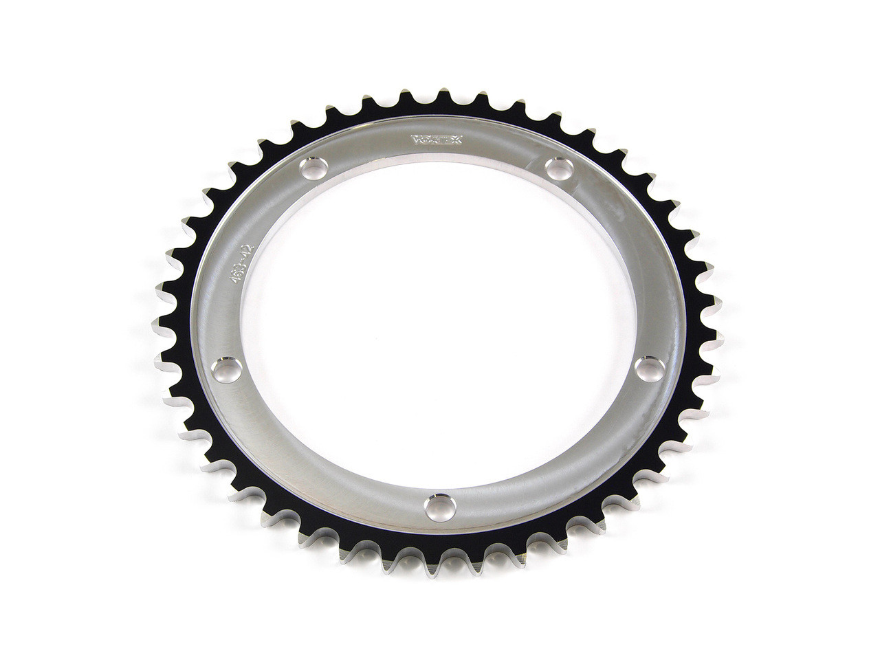 Buy Vortex Rear Sprocket 42 Tooth Black & Silver 525 Chain Ninja