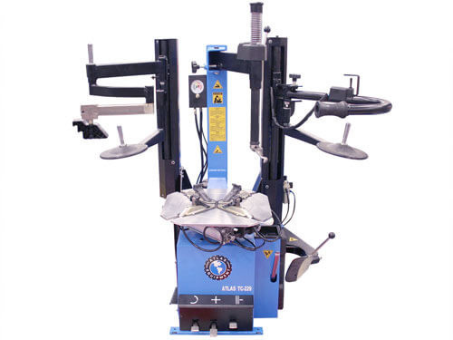 Atlas® TC229DAA Dual Assist Arm Wheel Clamp Tire Changer w/Bead