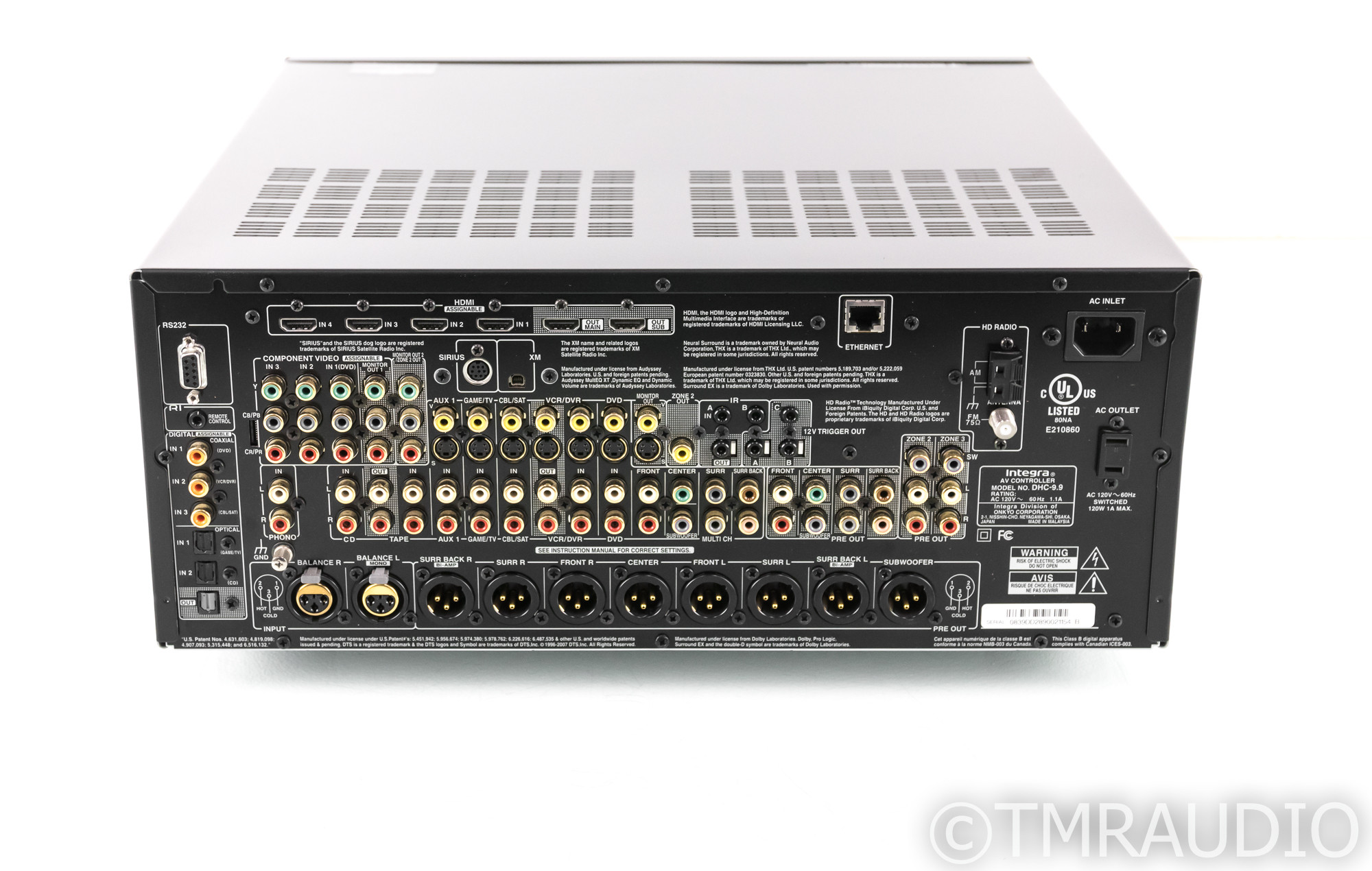 Integra DHC-9.9 7.1 Channel Home Theater Processor