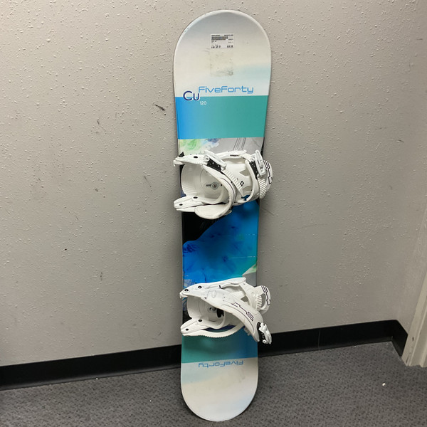Used Burton SHAUN WHITE Boys Board/Binding Black 130 cm