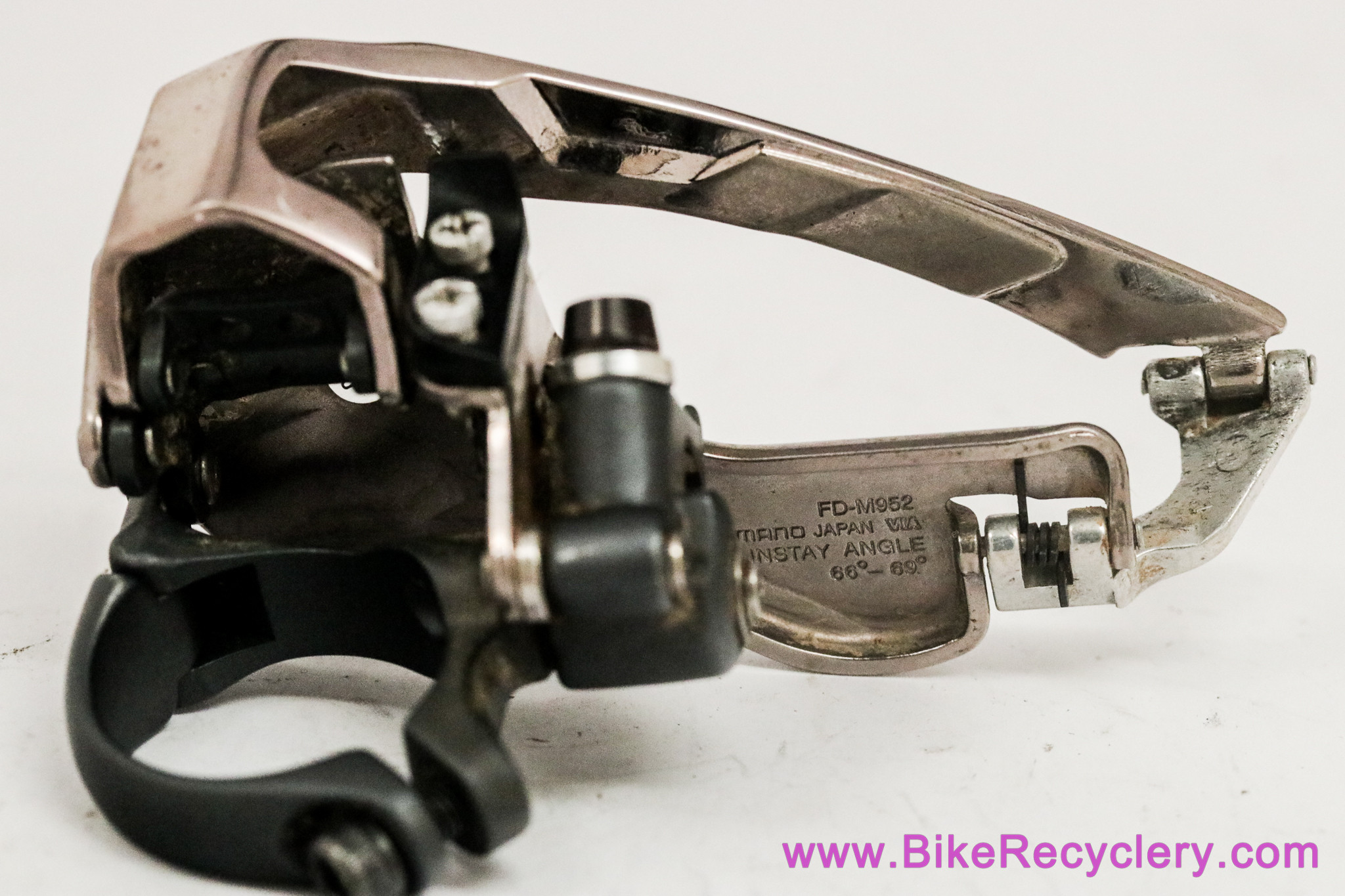 Shimano XTR FD-M952 Front Derailleur: 31.8mm - Top Swing/Low Clamp
