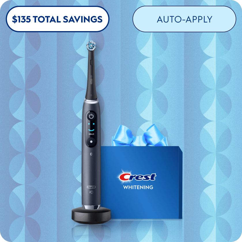 Oral-B iO Series 9 Rechargeable Electric Toothbrush, Black Onyx