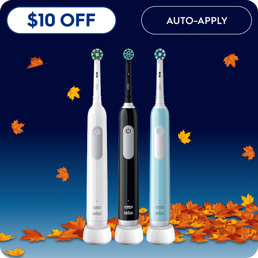 Pro 1000 Rechargeable Electric Toothbrush Twin Pack, White and