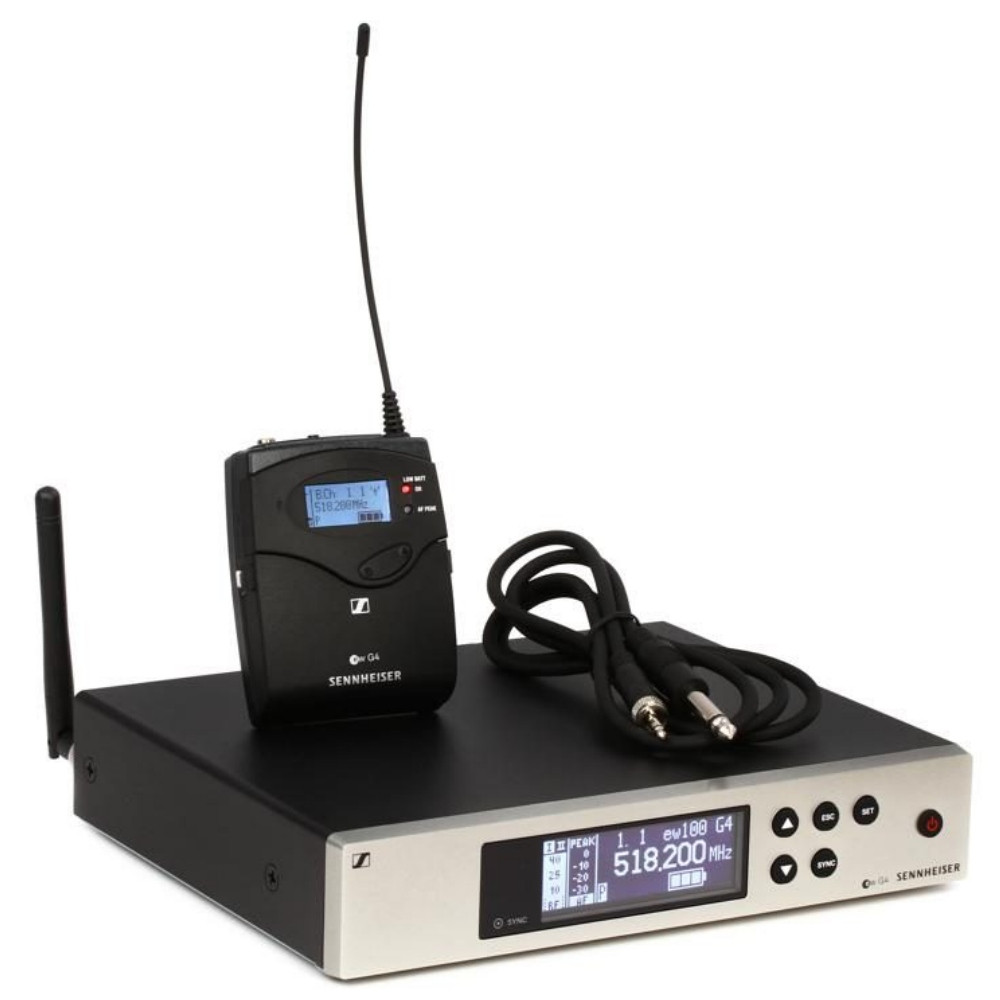 SENNHEISER EW 100 G4-Ci1 Guitar Wireless Rackmount System with