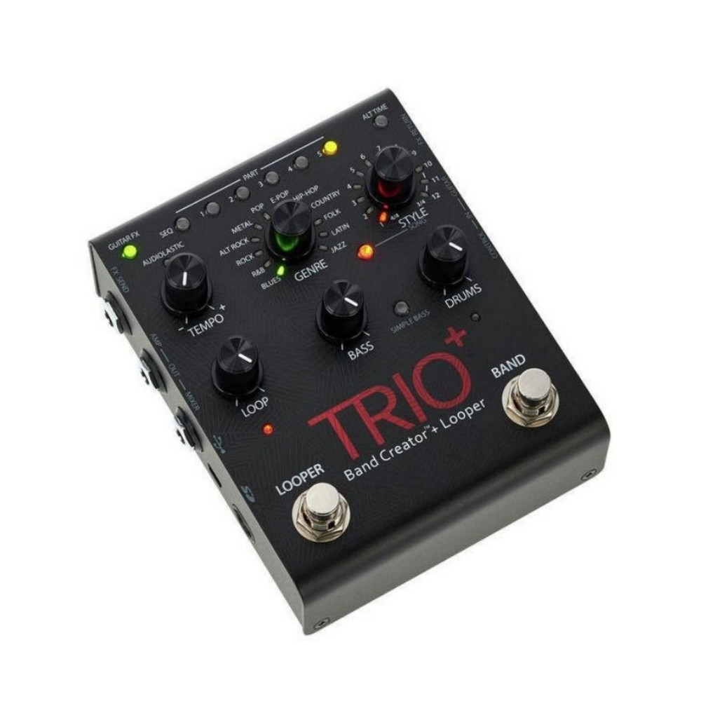 DIGITECH TRIOPLUS Multi-Processor Band Creator Guitar Looper Pedal