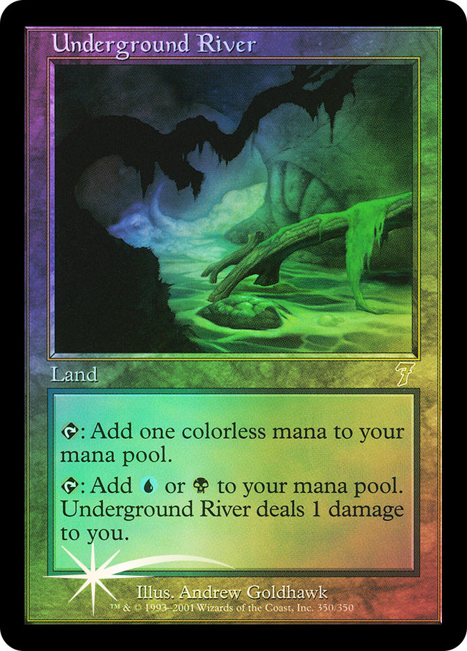MTG 地底の大河 Underground 4枚セット アイスエイジ 地底の大河