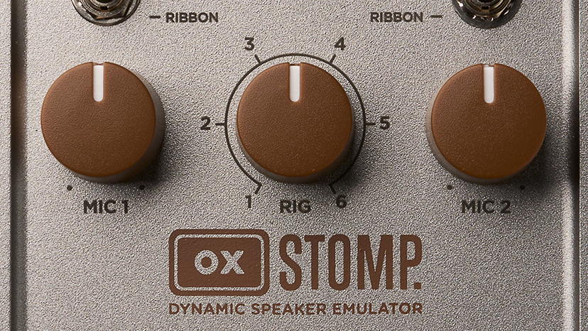 Introducing the new Universal Audio OX Stomp Guitar Pedal - Front