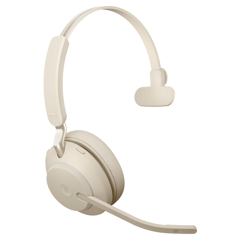 Jabra Evolve2 65 MS Mono Bluetooth Headset, USB-C - 26599-899-899