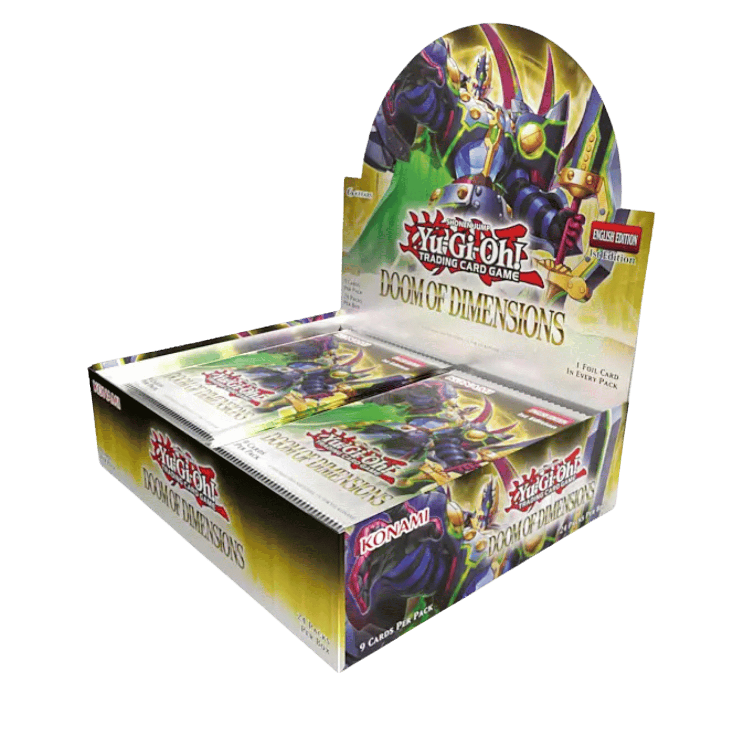 Yu-Gi-Oh!: Doom of Dimensions Booster Box 1st Edition (Sealed Case