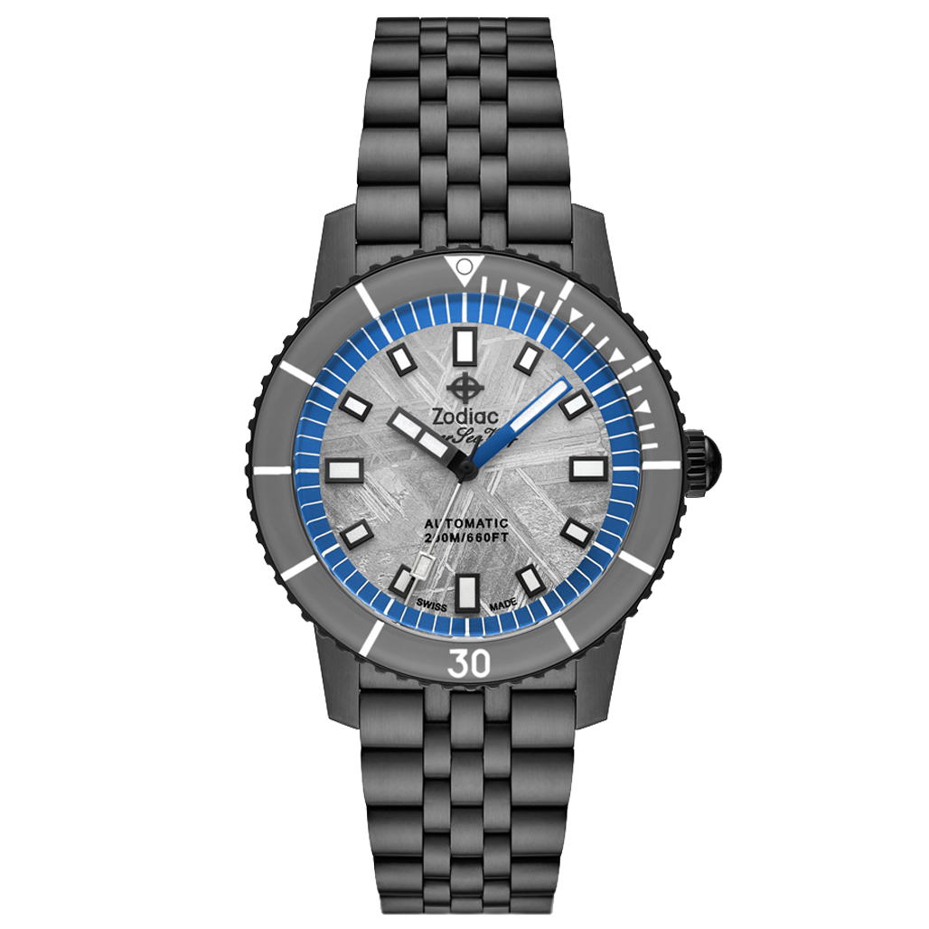 Zodiac Super Sea Wolf Limited Edition with Meteorite Dial and Blue