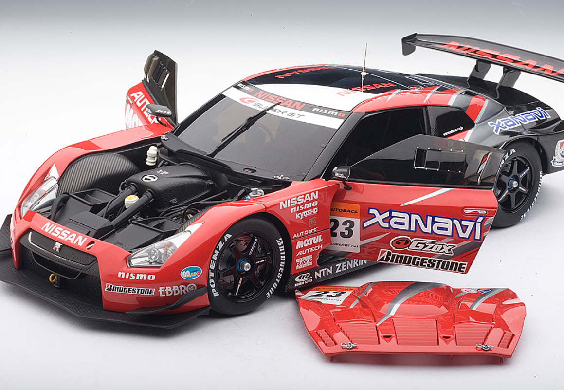 1/18 AUTOart NISSAN GT-R GTR RACING SUPER GT 2008 LAUNCH VERSION