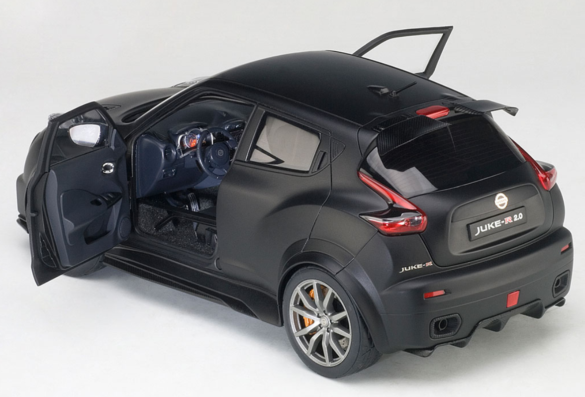 1/18 AUTOart NISSAN JUKE R 2.0 R2.0 (MATT BLACK) Diecast Car Model
