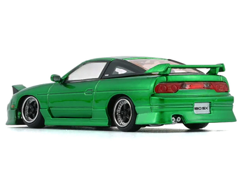 1/64 BM Creations Nissan Silvia 180SX (Metallic Green) Diecast Car