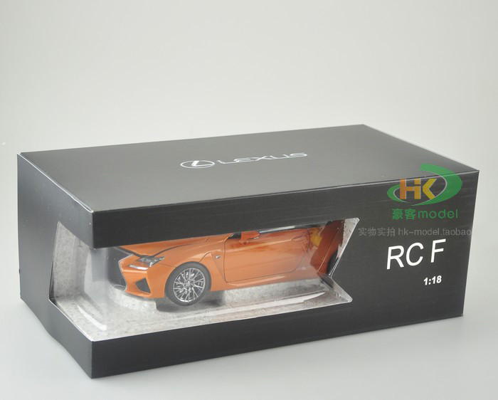 1/18 Dealer Edition Lexus RC F RCF (Orange) Diecast Car Model
