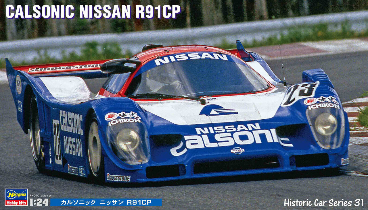 Hasegawa 1/24 Calsonic Nissan R91Cp Plastic Model Kit