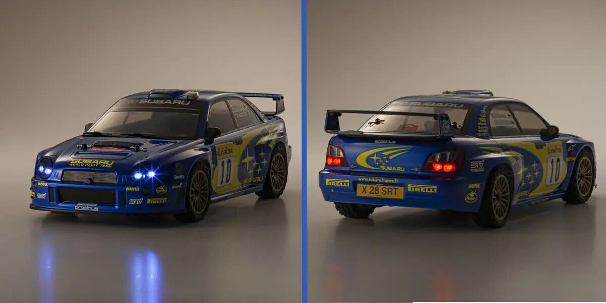 Kyosho RC 2002 SUBARU IMPREZA WRC Rally AWD-RTR- *BLUE* #34481T1