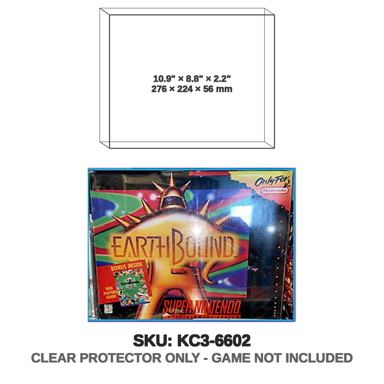 Protector For SNES Earthbound Big Box | Katana Collectibles