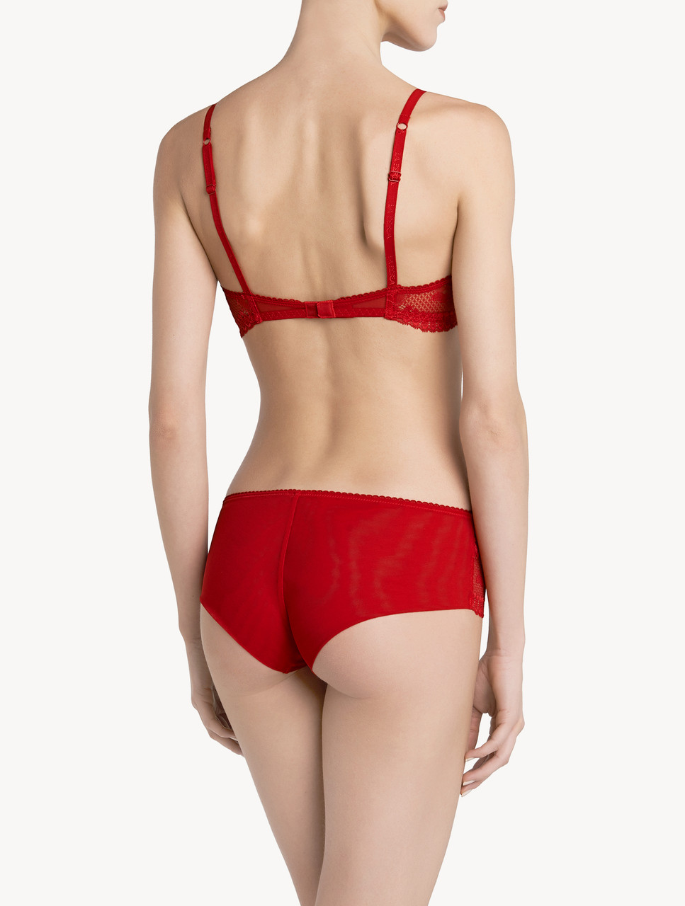 レッド レースボーイショーツ | La Perla （ラペルラ）