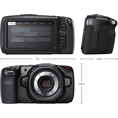 Blackmagic Design Pocket Cinema Camera 4K | Professional 4K
