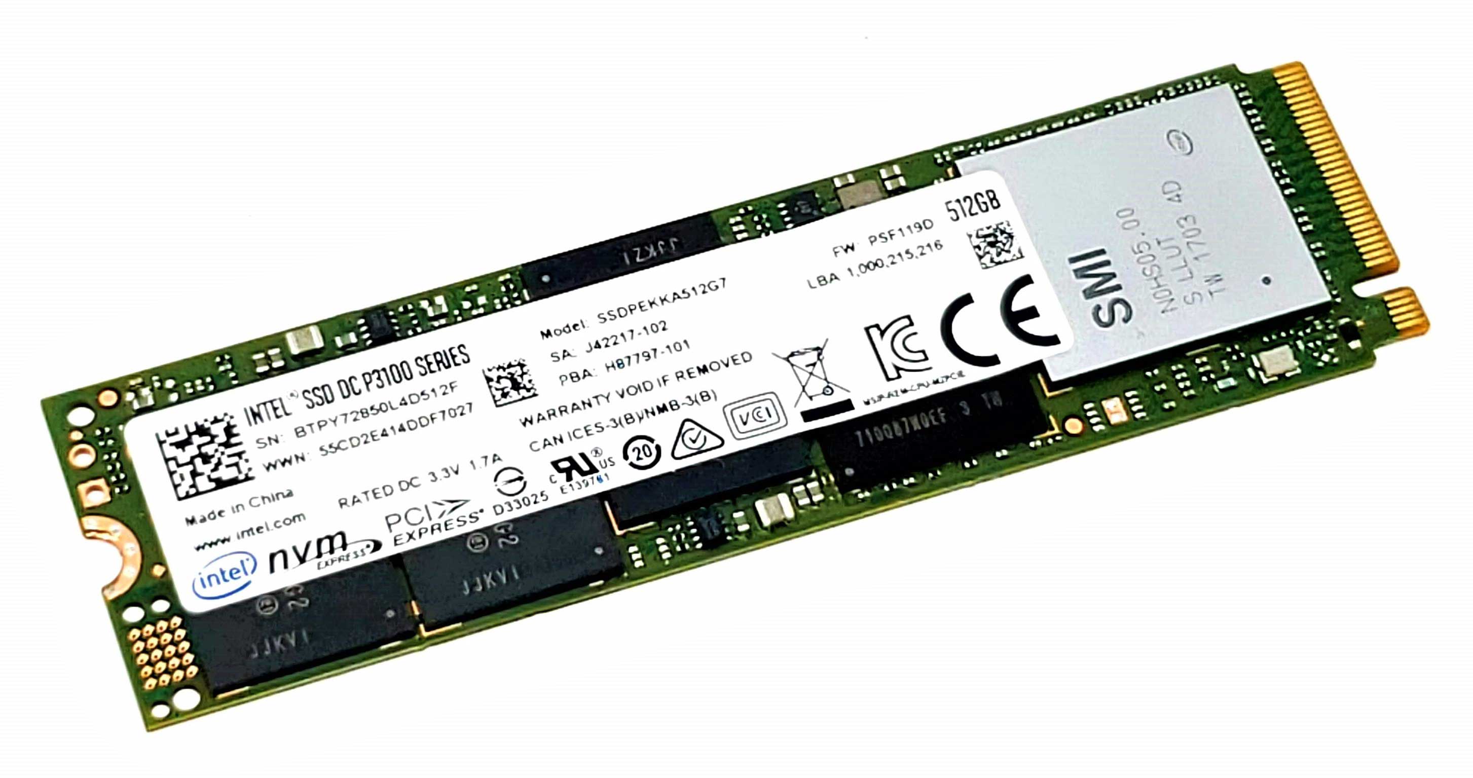 Samsung MZ-VLW512A - 512GB M.2 PCIe NVMe 2280 MLC 3D-Nand SSD