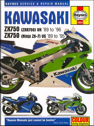 Kawasaki Ninja ZX7, ZX7R, ZX7RR Repair Manual 1991-1998 | Clymer