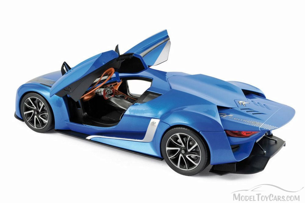 2008 Citroen GT, Blue - Norev 181613 - 1/18 Scale Diecast Model