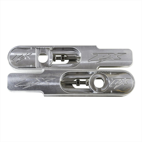 Kawasaki ZX-9R Swingarm Extensions - Black Finish - Engraved