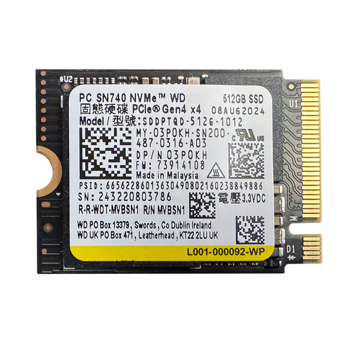DELL 3P0KH | 03P0KH | SDDPTQD-512G-1012 - Serverworlds
