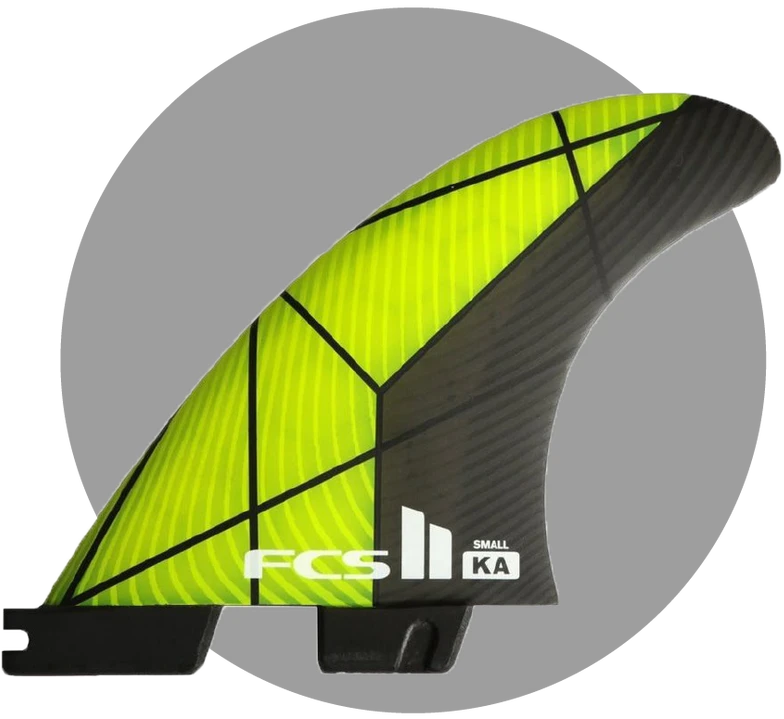 FCS II Gabriel Medina GM PC Aircore Tri Fins - Blue - USEDSURF