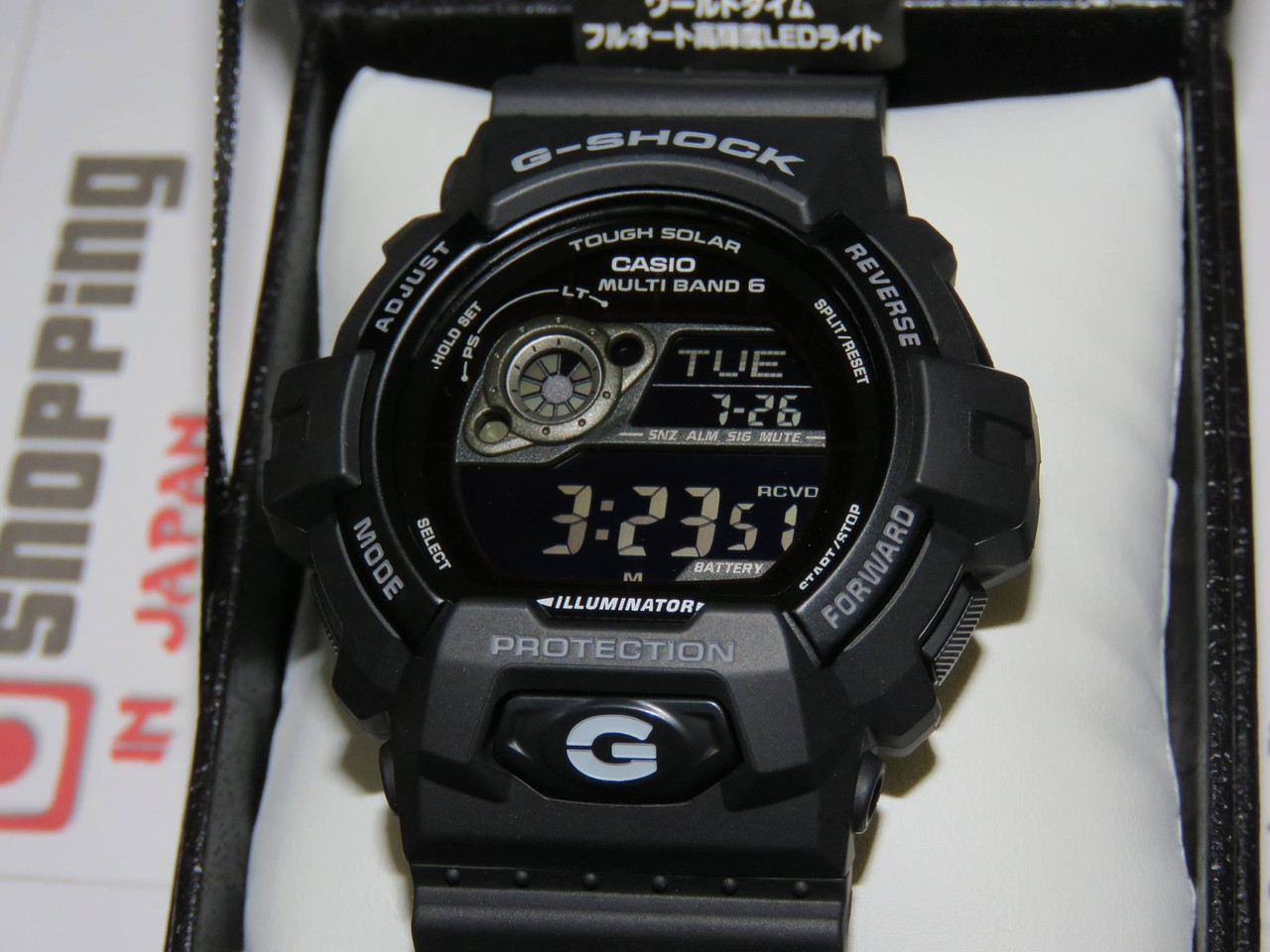 G-Shock GW-8900A-1JF Atomic Multiband 6 - Shopping In Japan Net